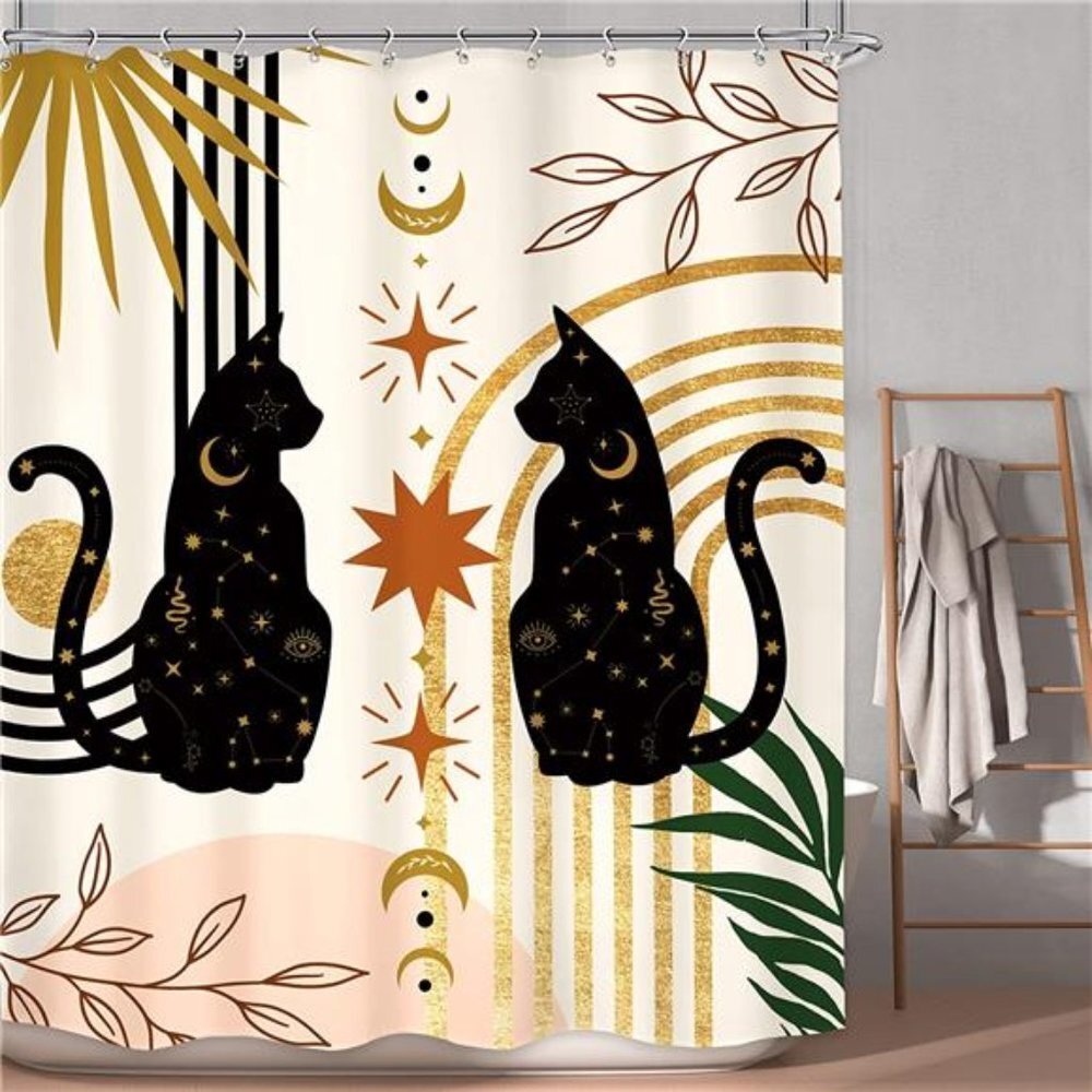 NEW Boho Shower Curtain